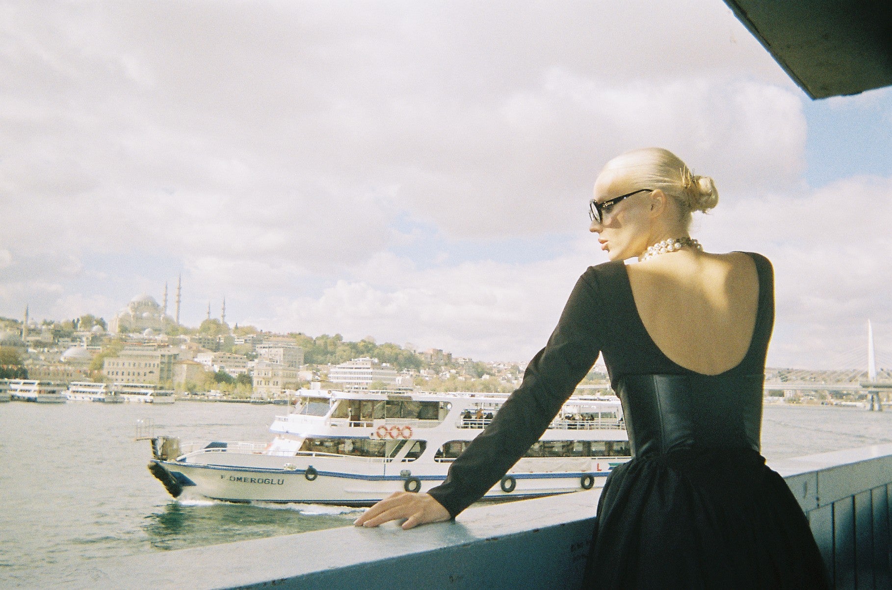 Maxi Puffy Dress Flat Black