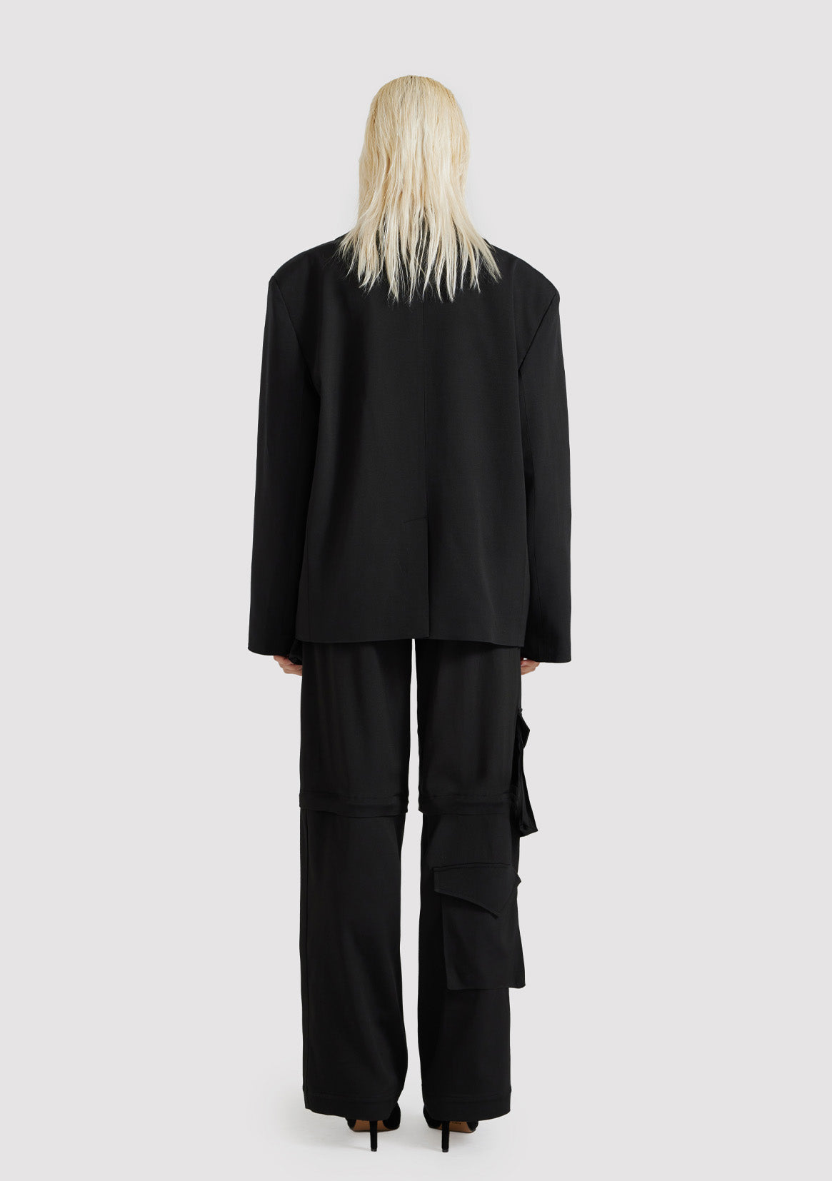 Oversize Jacket with Patched Cargo Pockets