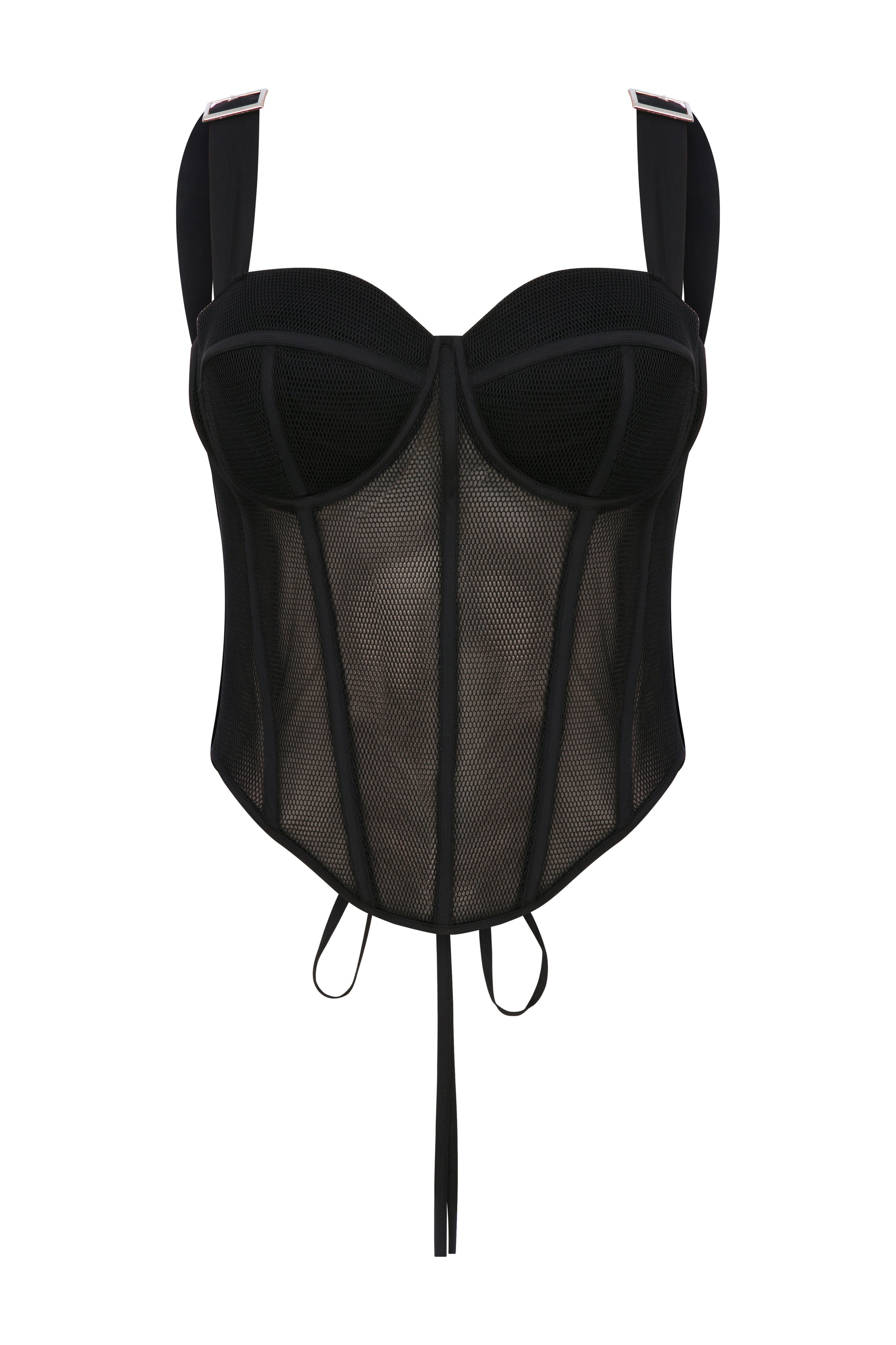Mesh Bustier Top