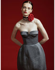 Strapless Mini Bubble Dress