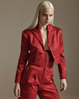 Snake Jacket Red