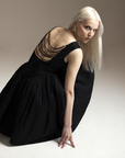 Dress with chain