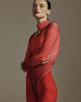 Bodysuit With Zan Pattern