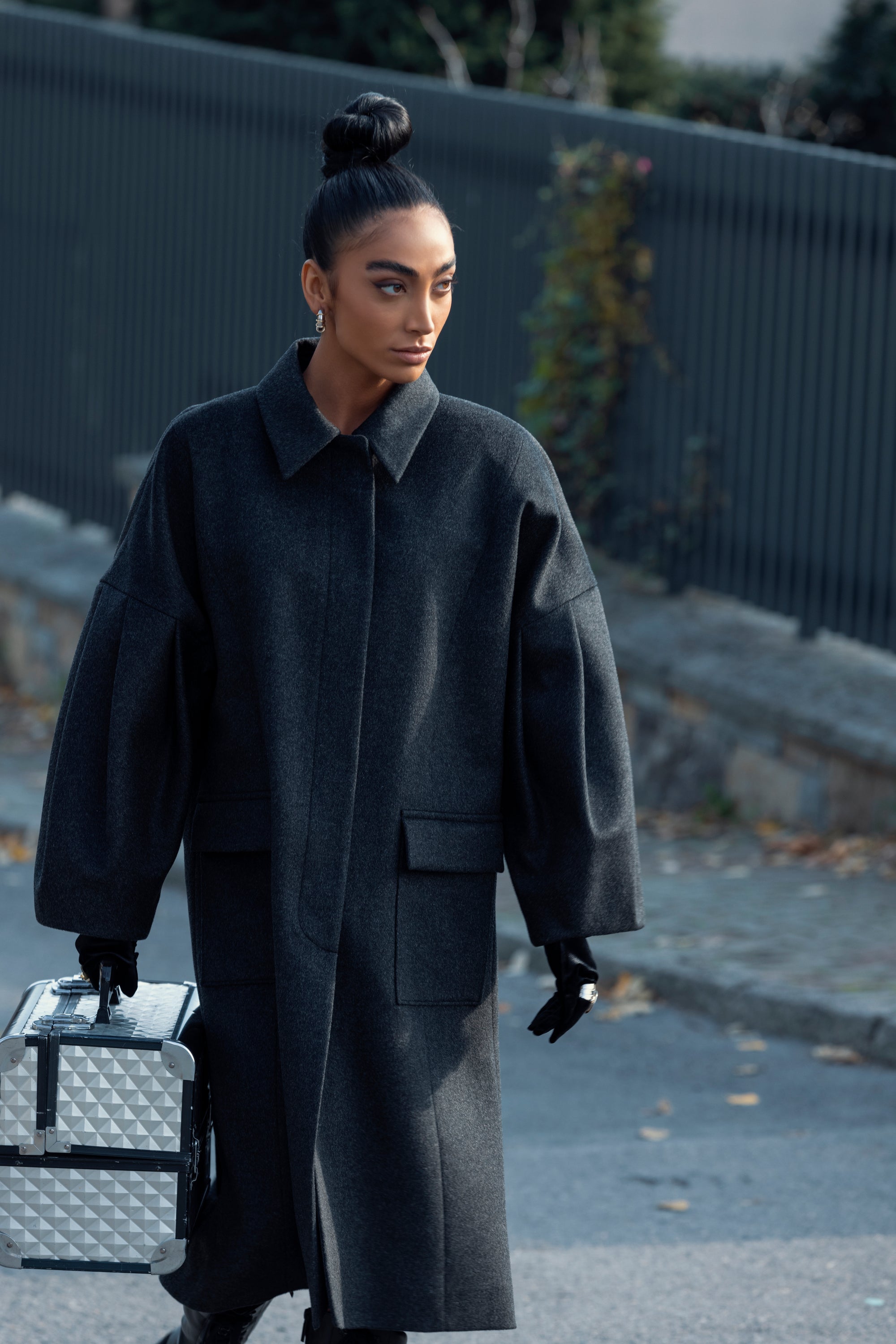 Wool & Cashmere Blend Coat