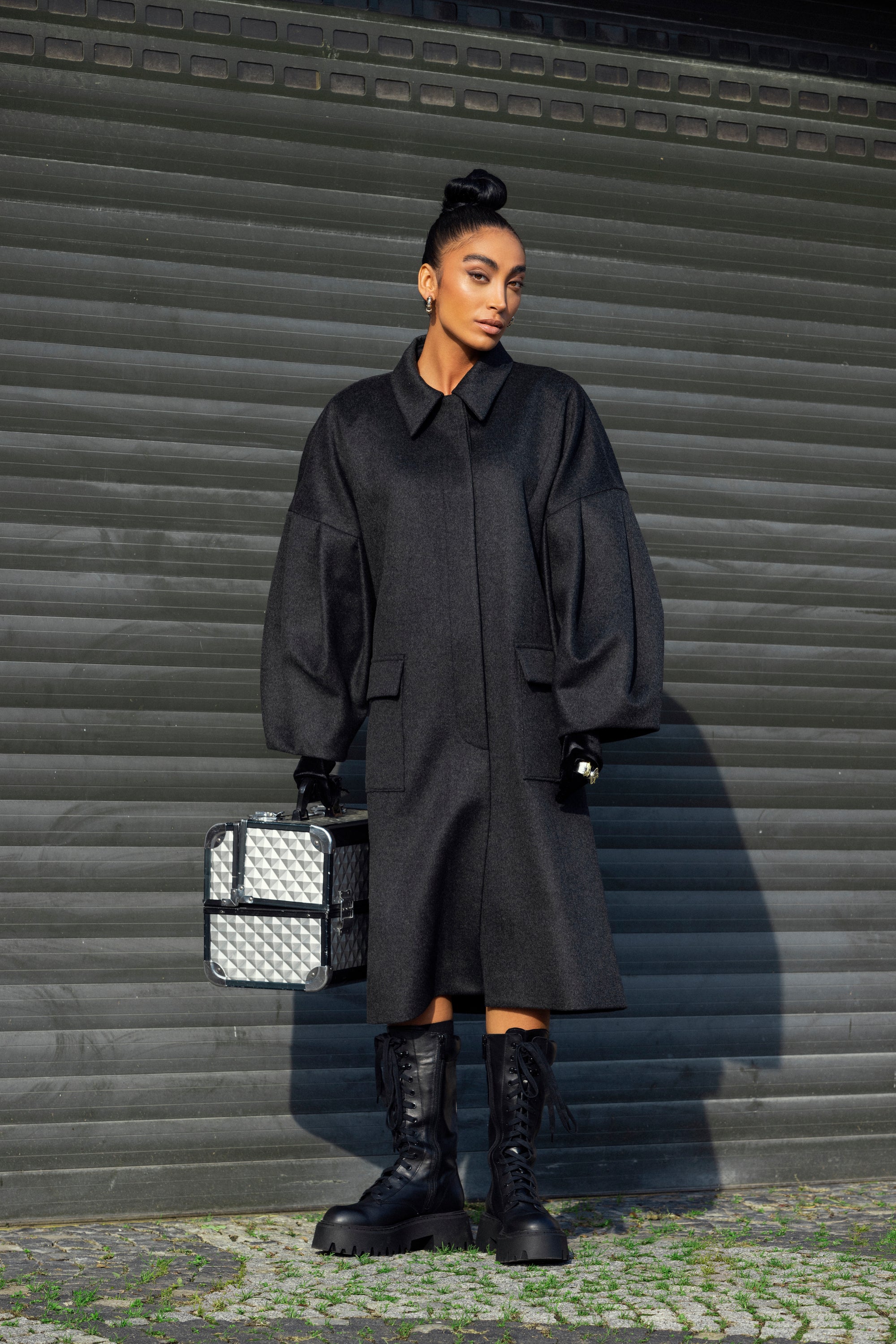 Wool & Cashmere Blend Coat