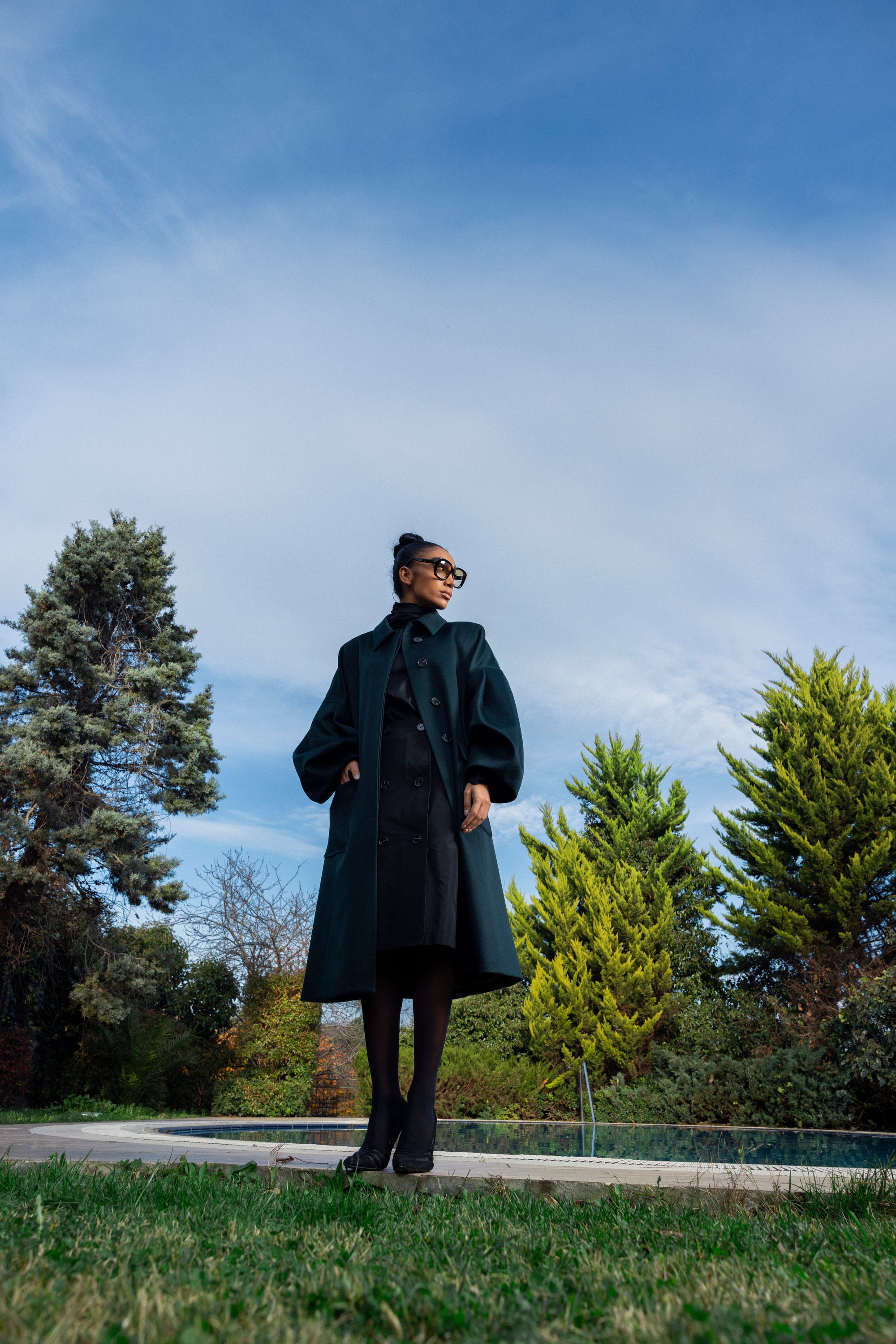 Wool & Cashmere Blend Coat