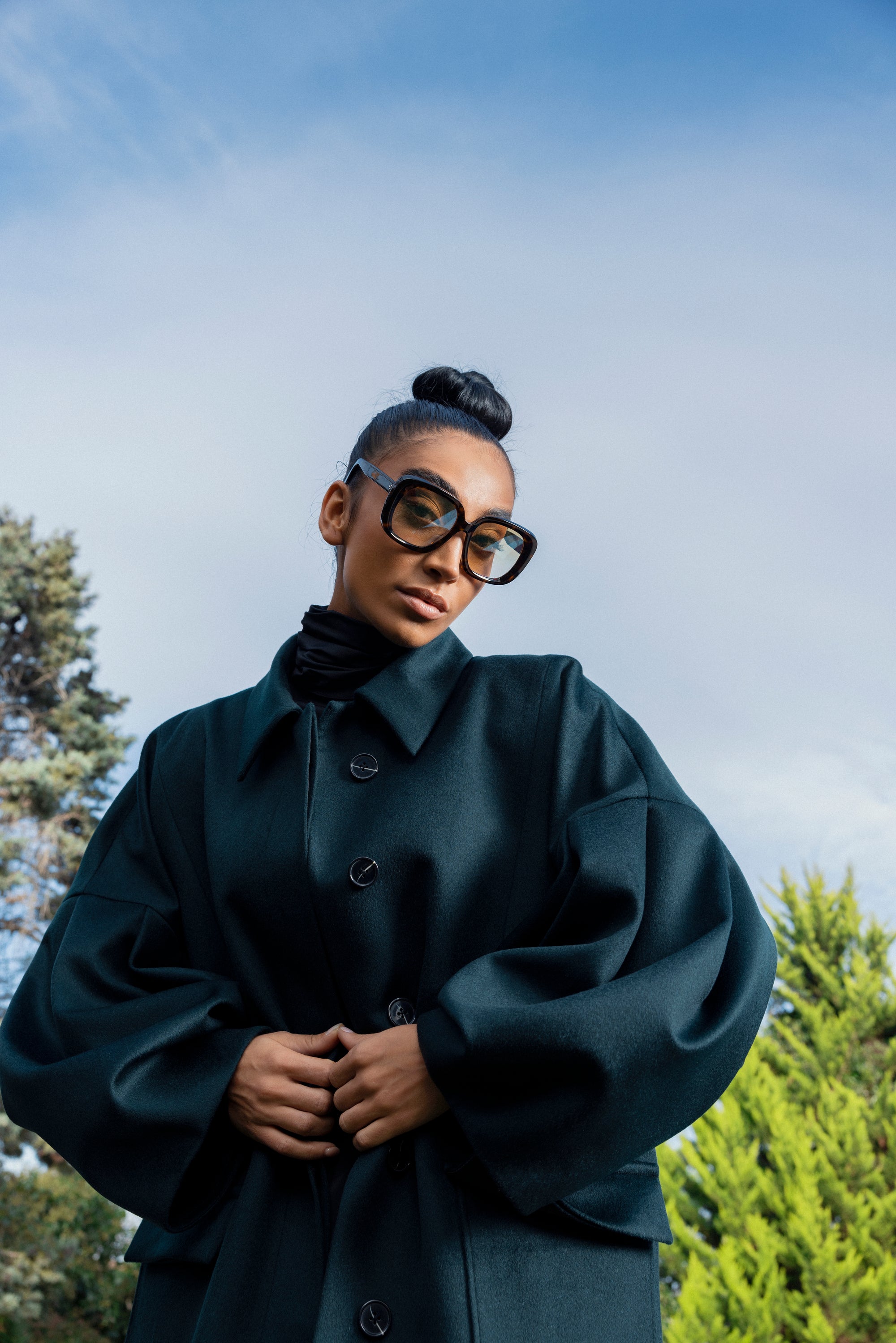 Wool & Cashmere Blend Coat