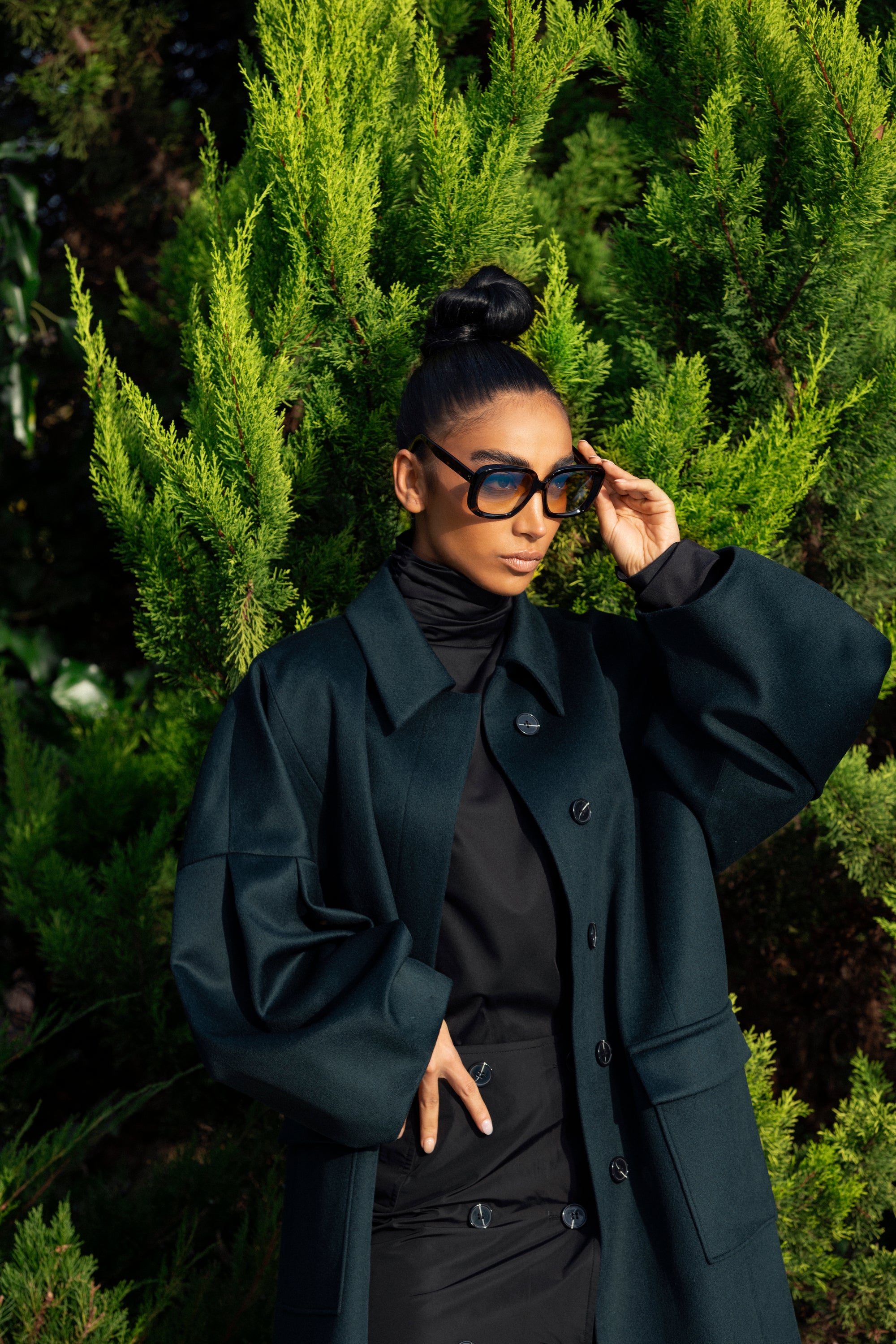 Wool & Cashmere Blend Coat