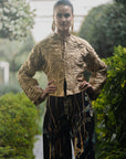 Full Gathered Jacket- GOLD