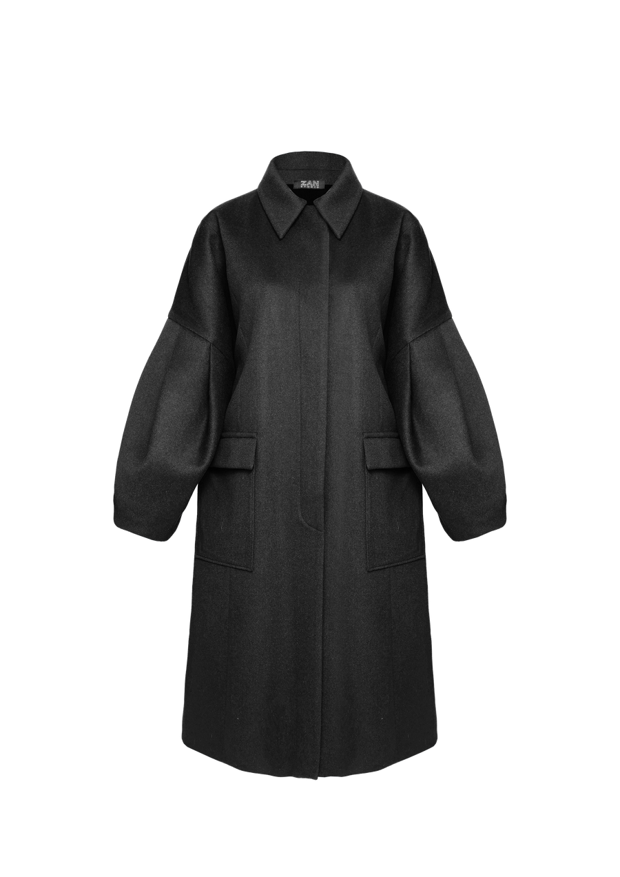 Wool & Cashmere Blend Coat
